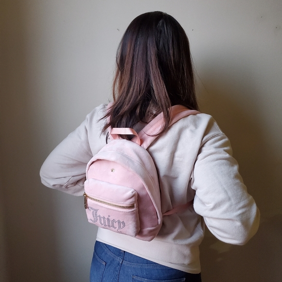 Juicy Couture Rare Velour Mini Backpack - Picture 8 of 8